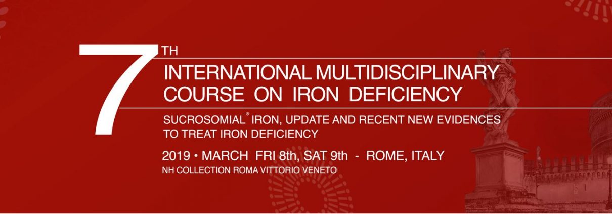 seventh edition of the International Multidisciplinary Course on Iron Deficiency complete program